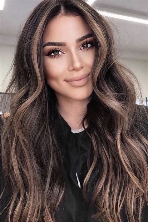 brunette hair color shades and ideas